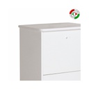 Mobile con asse da stiro Bianco cassetti legno nobilitato cm 44x57xH.89