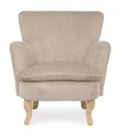 Poltrona tortora stile vintage
