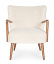 Poltrona vintage Moritz bianca