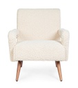Poltrona vintage bianco Berna