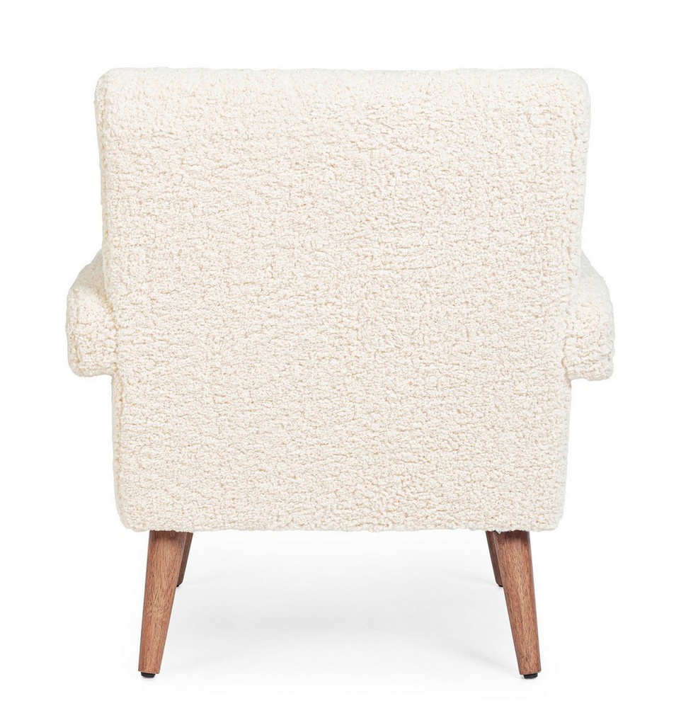 Poltrona vintage bianco Berna