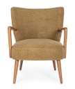 Poltrona vintage marrone-beige Moritz Palm