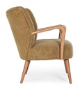 Poltrona vintage marrone-beige Moritz Palm