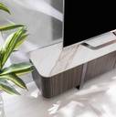Porta TV oro-ebano 40 cm x 180 cm H. 45 cm