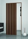 Porta d'arredo interna a soffietto noce - 100x214 cm
