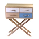 Mobiletto tenerife 4 cassetti cm 60x30h30/72