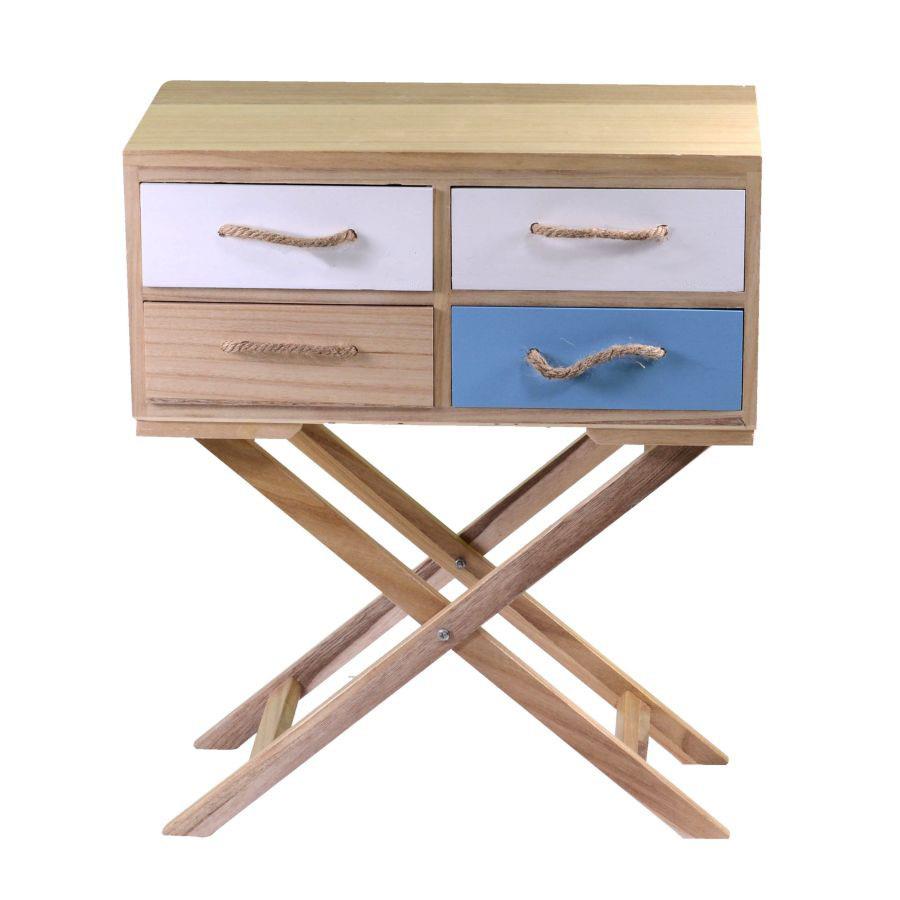 Mobiletto tenerife 4 cassetti cm 60x30h30/72
