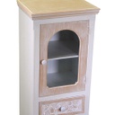 Portabottiglie legno 4 posti con portatappi bistrot rettangolare cm38x25h8