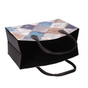 Portariviste ecopelle blu marocco rettangolare cm 33
