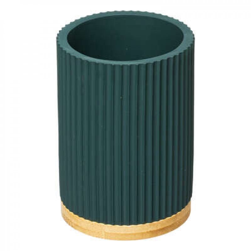 Portascopino in pietra MODERN Verde diametro 8,8x h40 cm