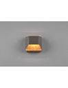 Applique Biemissione Led 4,3w 3000k Arino Legno Nichel Trio Lighting