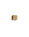 Applique Brad Cubo Legno Doppia Emissione Led Trio Lighting
