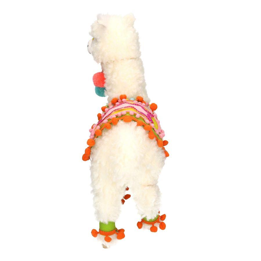 Pupazzo lama tessuto cm 28x11