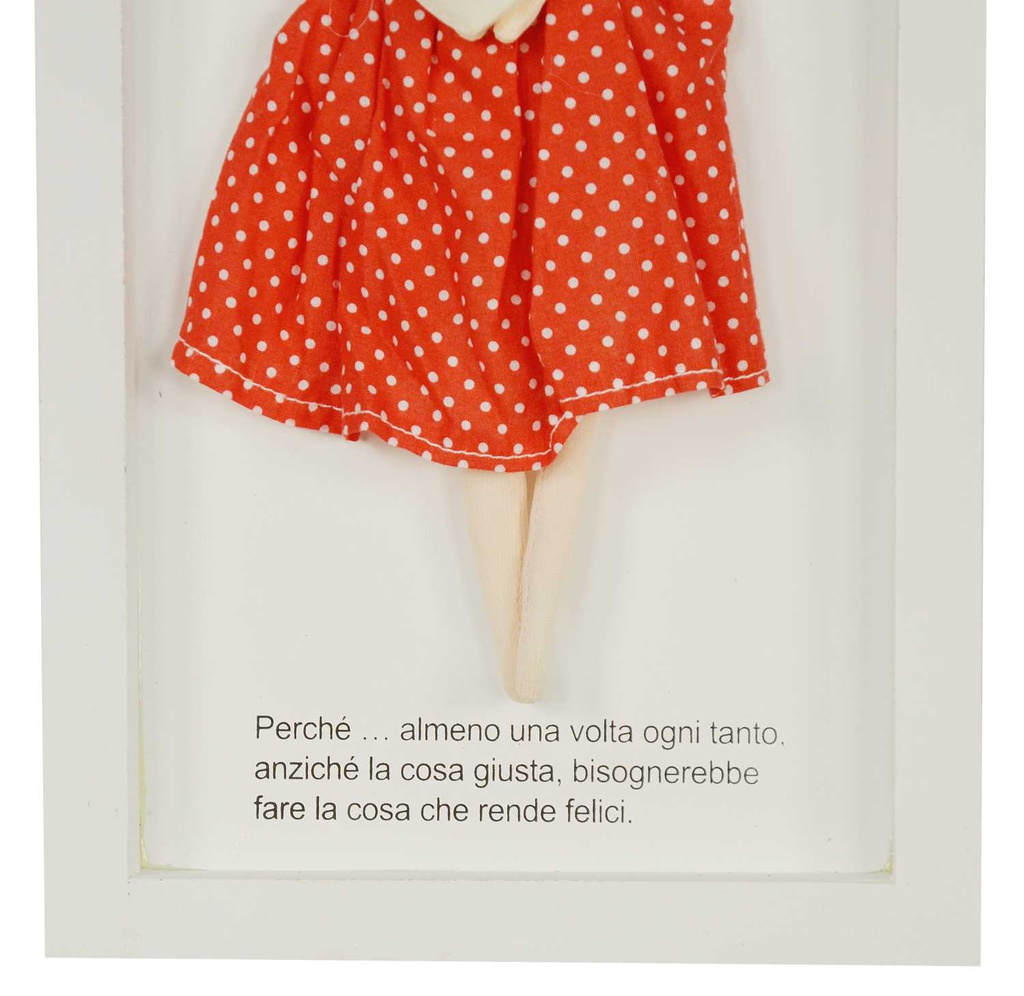 Quadro dream princesses speranza sd-0856 cm. 21 x 2,5 x 33