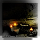 Quadro led zen cm 40x2