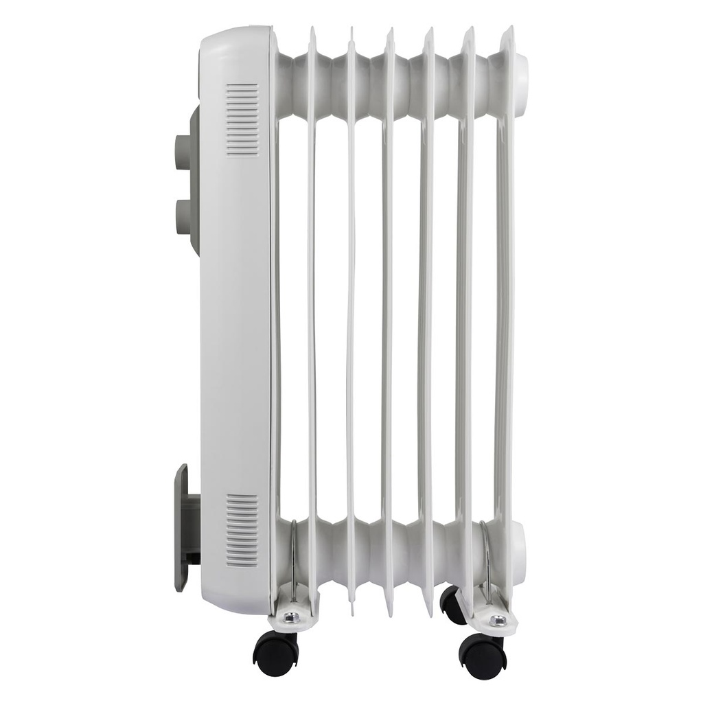 Radiatore ad Olio 7 Elementi - 125x575mm - Riscalda per Convezione Naturale