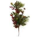 Ramo plastica verde cm28,5x10h72