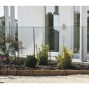 Rete in plastica quadra con maglia da 10 mm Verdemax 7778, lunghezza 5 m.