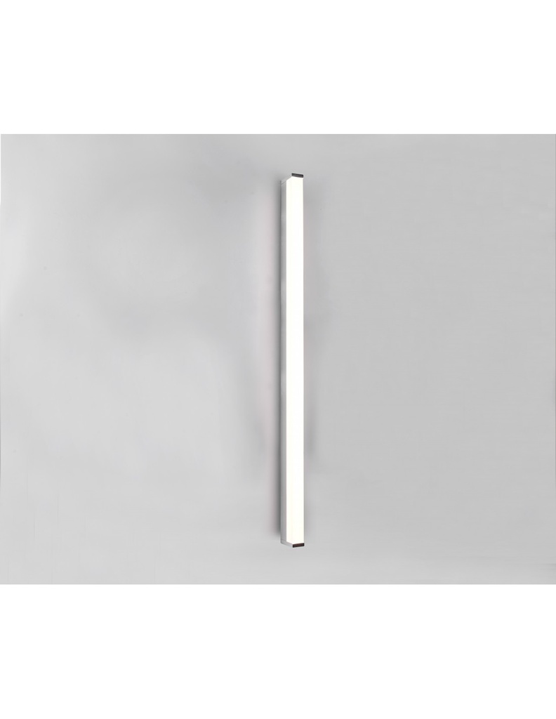 Applique Da Bagno Rettangolare Led 20w Fabio Cromo IP44 Trio Lighting