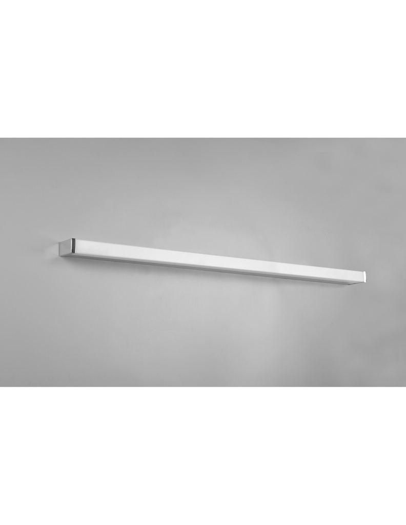 Applique Da Bagno Rettangolare Led 20w Fabio Cromo IP44 Trio Lighting
