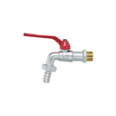 Rubinetto a sfera con portagomma e leva rossa 1/2&quot; - F-Brico Faidf