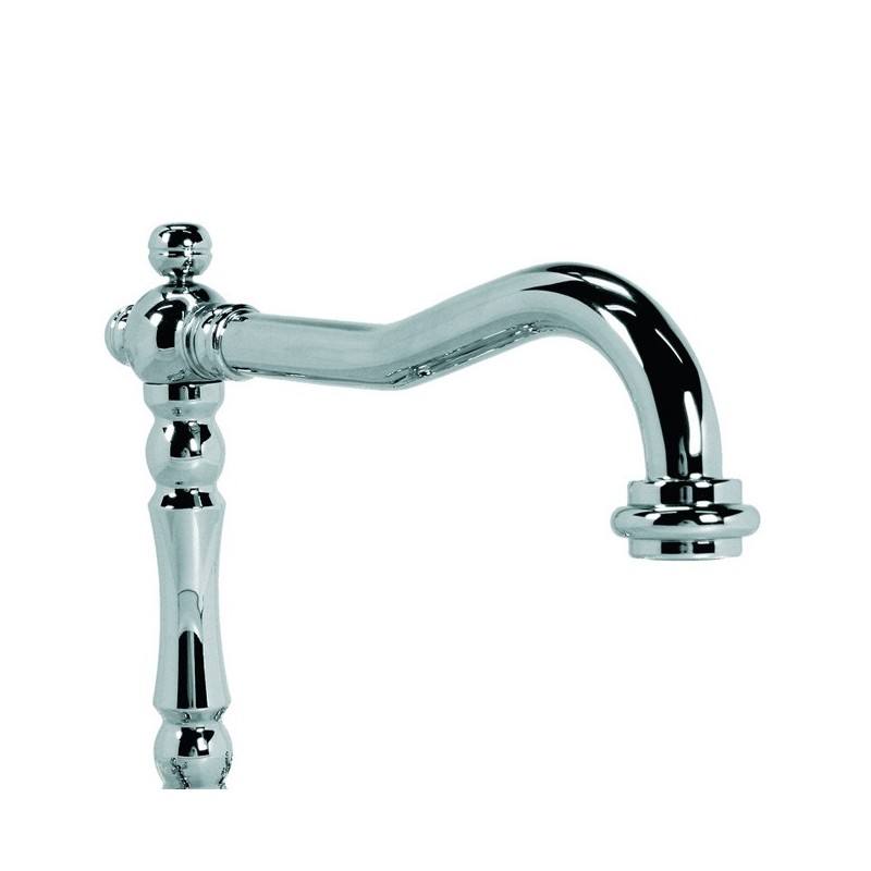 Rubinetto miscelatore per cucina finitura cromo h.23,5xP.26,5 cm