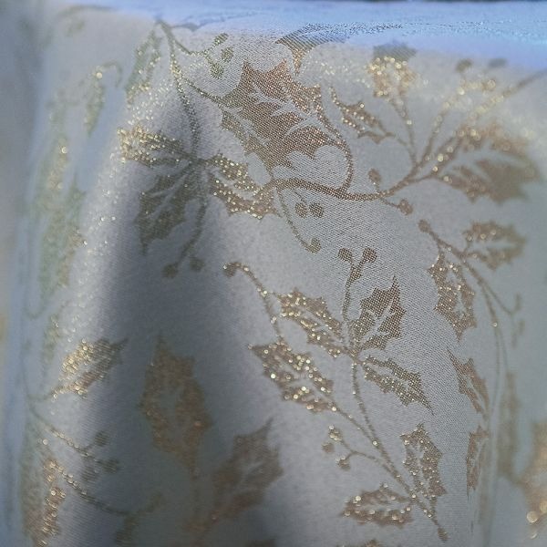Runner 40 x 140 cm Poliestere Oro