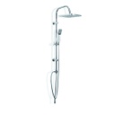 Saliscendi acciaio cromo mix square 1 getto