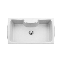 Samet Lavello 88x50 Granito Vasconebi 1 vasca bianco EFFEZ