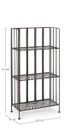 Scaffale 3P Ray Marrone 62X31X116H