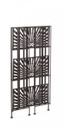 Scaffale 3P Ray Marrone 62X31X116H