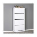 Scarpiera 4 ante a ribalta bianco 73x26xh.157 cm(SHC540BY1)