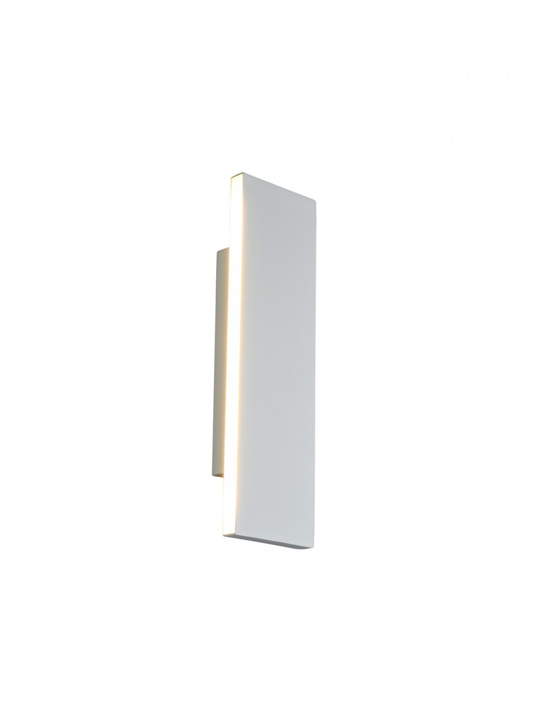Applique Doppia Emissione Led Concha Bianca L28 cm Trio Lighting