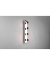 Applique Da Specchio 4 Luci Cromo IP44 Con Interruttore Theatro Trio Lighting