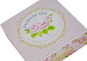 Scatola portathe salon de the ld-7045 cm. 18 x 18 h 7