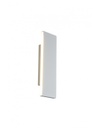 Applique Doppia Emissione Led Concha Bianca L28 cm Trio Lighting