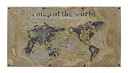 Scrivania cemento e metallo Atlantide cm 130 x 65