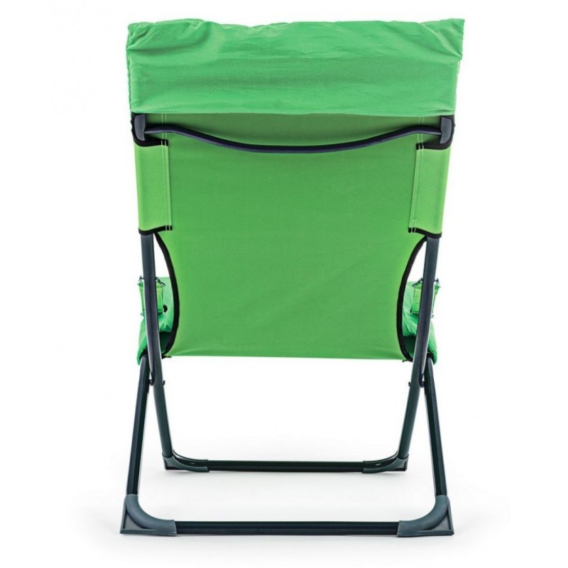 Sdraio pieghevole Relax imbottita SFOD Verde 60x90xh86 cm