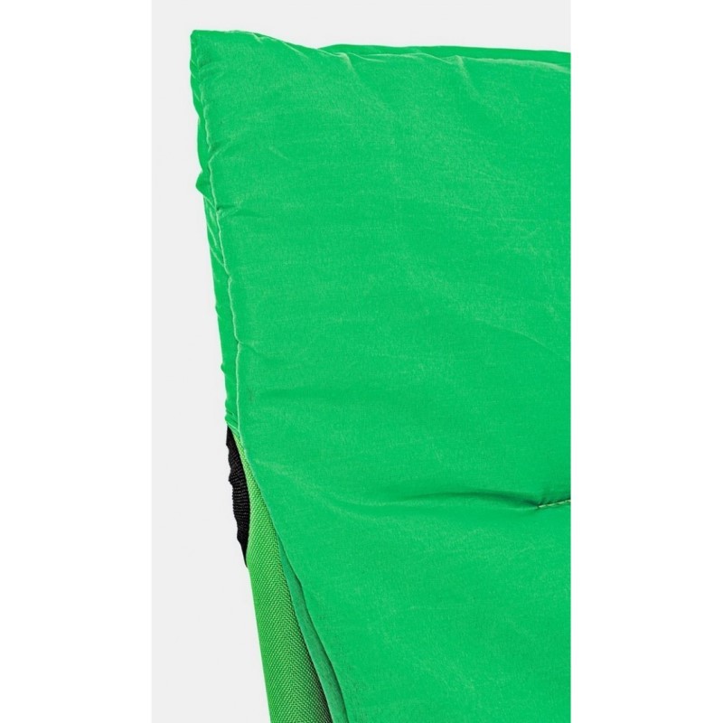 Sdraio pieghevole Relax imbottita SFOD Verde 60x90xh86 cm