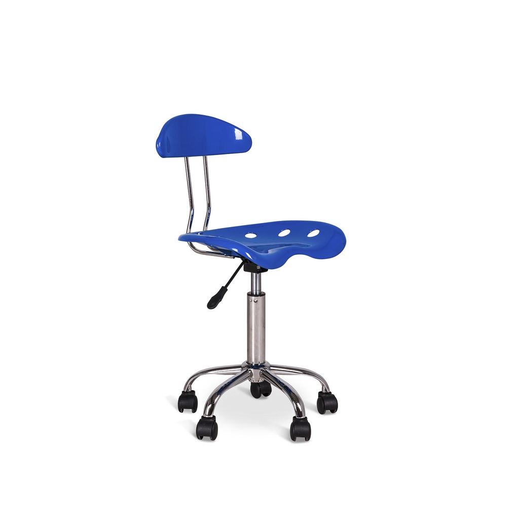 Sedia in polipropilene blu 34x42,5x83/93h cm 