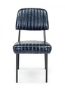 2x Sedia Nelly Blu Vintage  