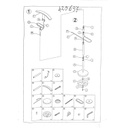 Servomuto con stelo acciaio e legno nero cm45x28h110