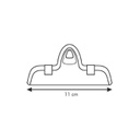 Set 2 pz clip per sacchetti Presto