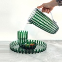Set 4 bicchieri Guzzini Dolcevita smeraldo