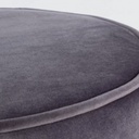 Set combinato moderno tavolino-pouf Annika grigio scuro iperbriko