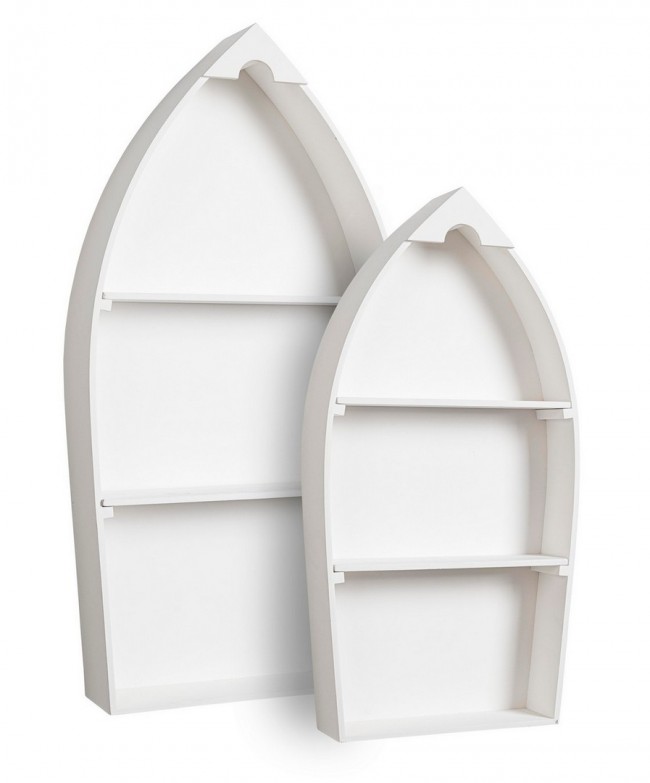Set2 Mensola Boat Bianco