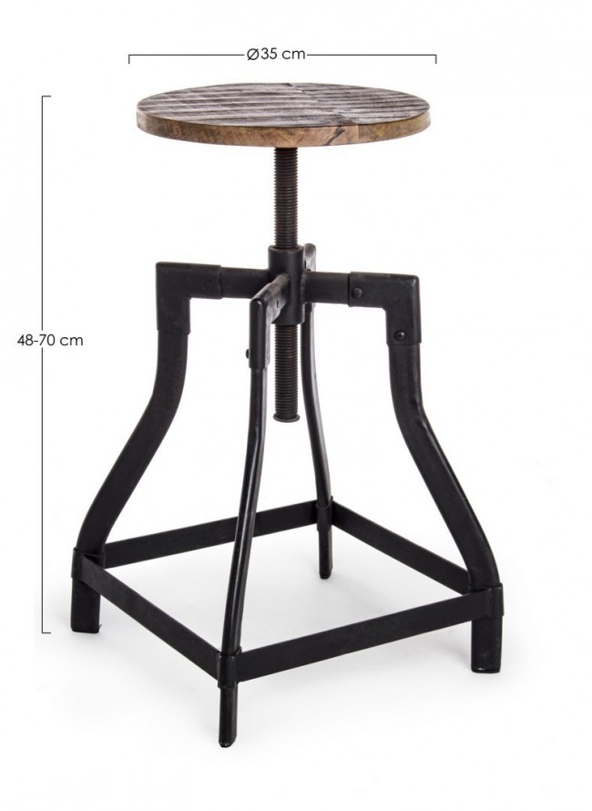 Sgabello Revolve  