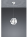 Sospensione 1 X E27 Pumpkin Bianco Ø23 cm Trio Lighting