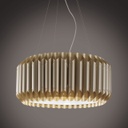 Sospensione 3 Luci New Gold in Metallo Cromato 60 x 31 h