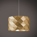 Sospensione 3 Luci New Gold in Metallo cromato cm. 40 x 25 h